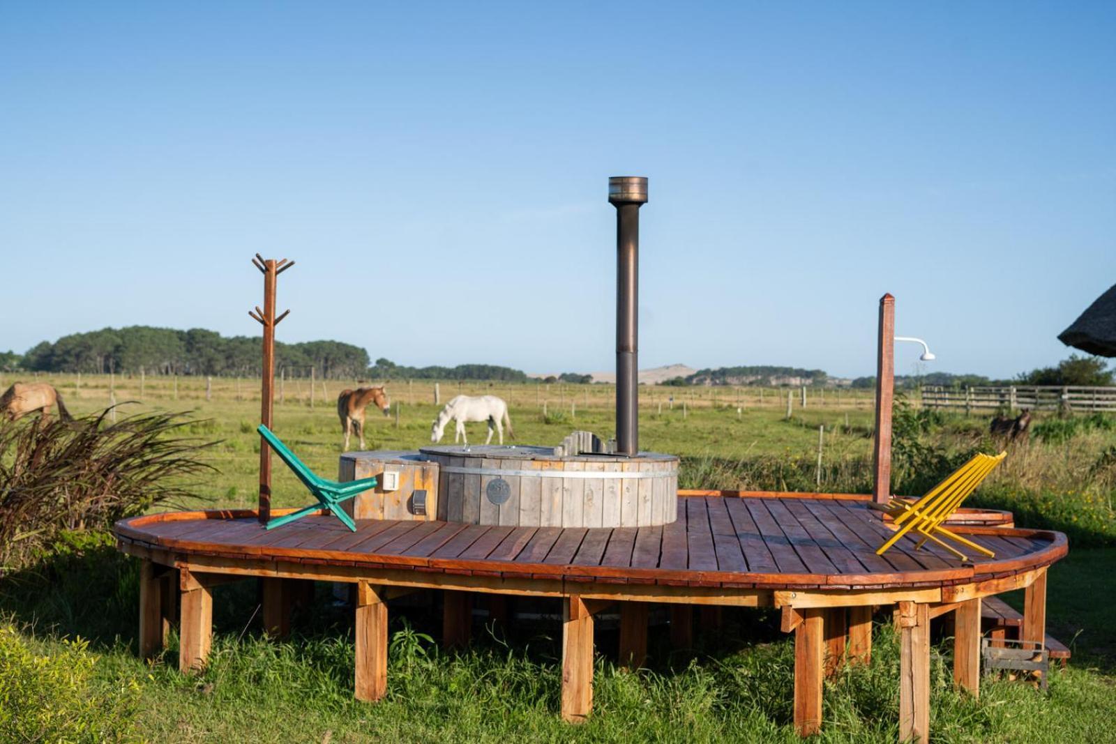 Los Chaja Ecolodge Barra de Valizas Eksteriør bilde